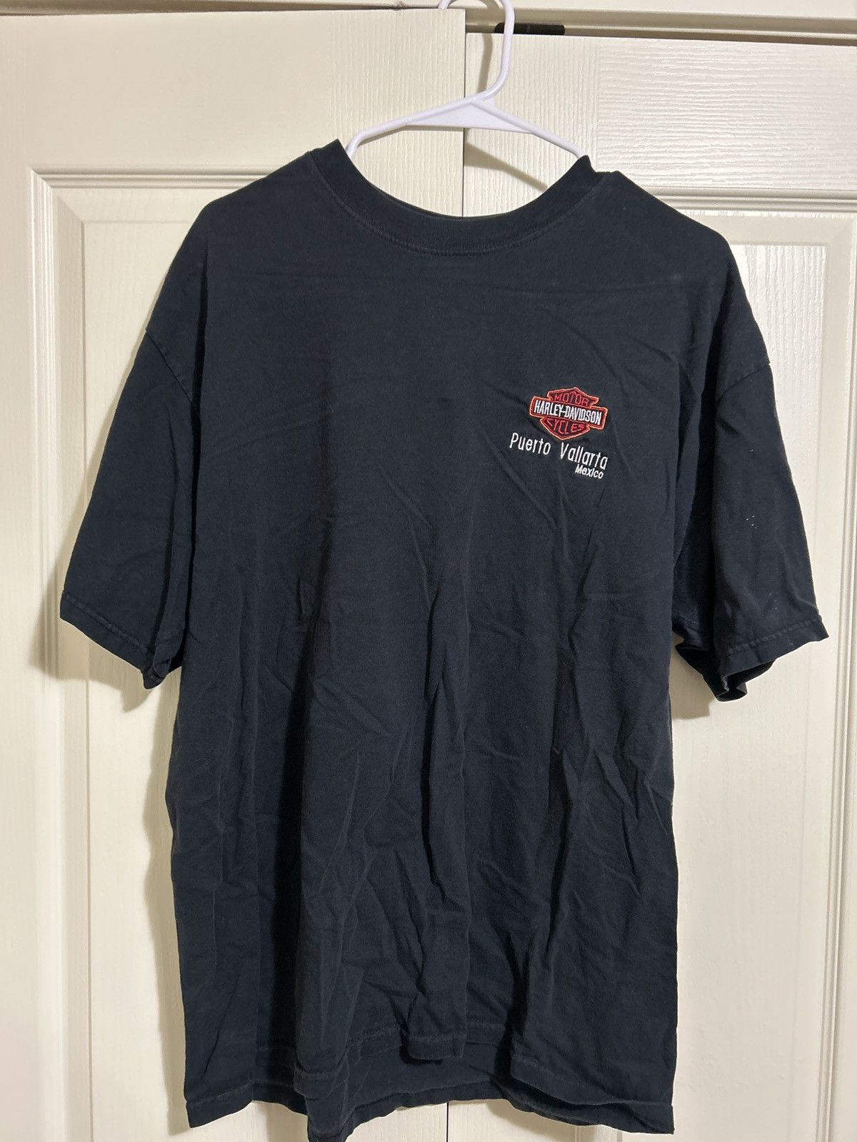 Harley Davidson × Vintage Vintage bootleg Harley Davidson t shirt Size US XL / EU 56 / 4 - 2 Thumbnail