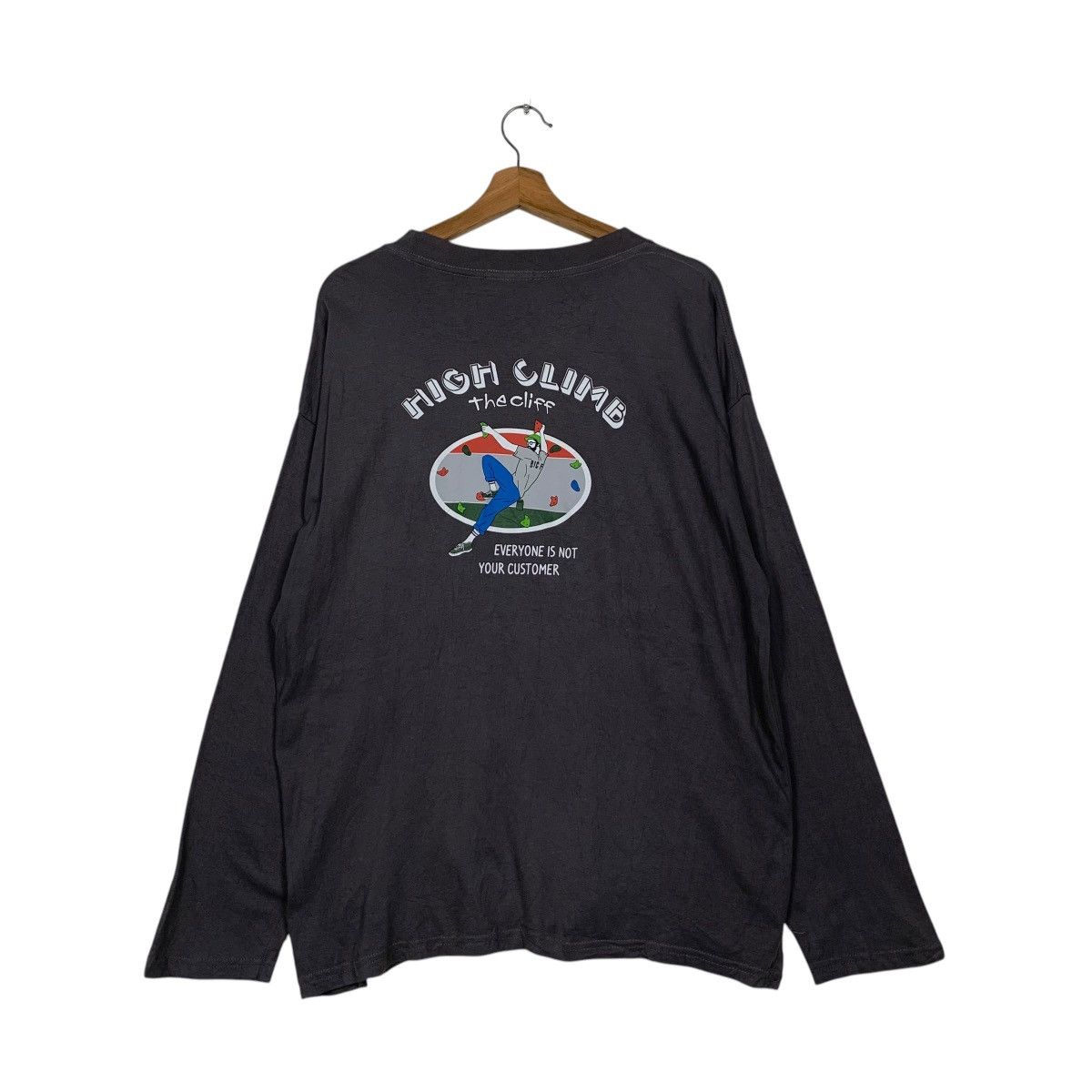 Japanese Brand NYLAUS High Climb The Clift Sweatshirt #2319-C104 Size US L / EU 52-54 / 3 - 1 Thumbnail