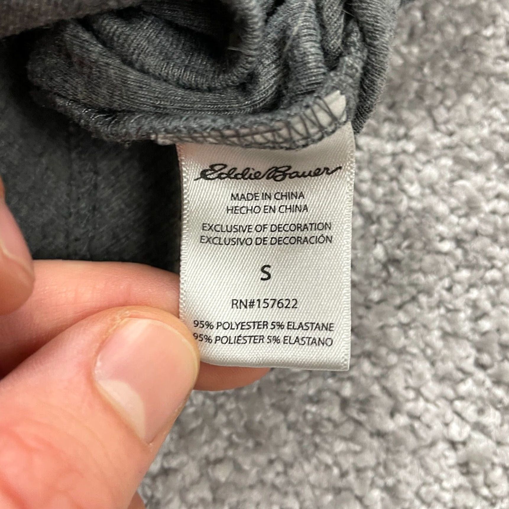 Eddie Bauer Eddie Bauer Henley Sleepwear Shirt Womens Small Gray Button Long Sleeve Stretch Size S / US 4 / IT 40 - 5 Thumbnail