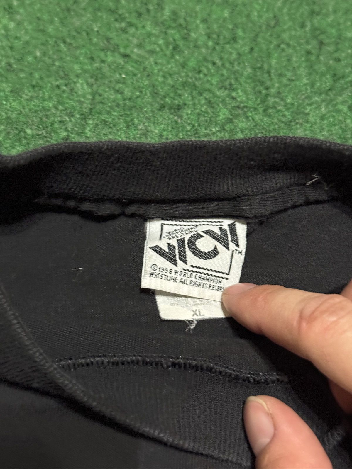 WCW/nWo Vintage 90s Goldberg WCW WWF XL Wrestling T Shirt Size US XL / EU 56 / 4 - 4 Thumbnail