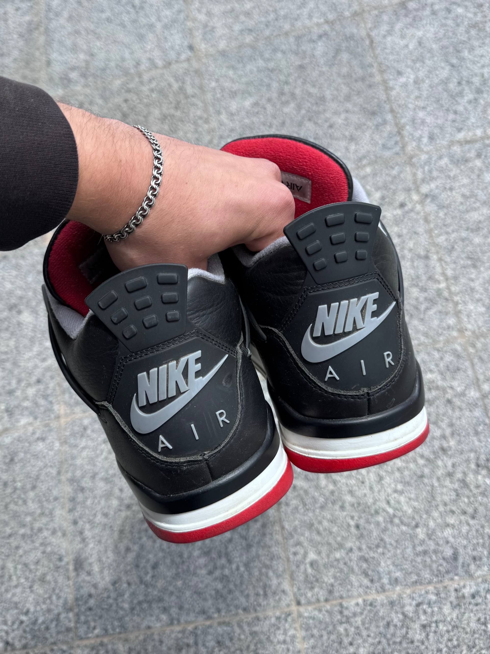 Jordan Brand Air Jordan 4 Retro Bred Reimagined FV5029-006 Size US 9.5 / EU 42-43 - 7 Thumbnail