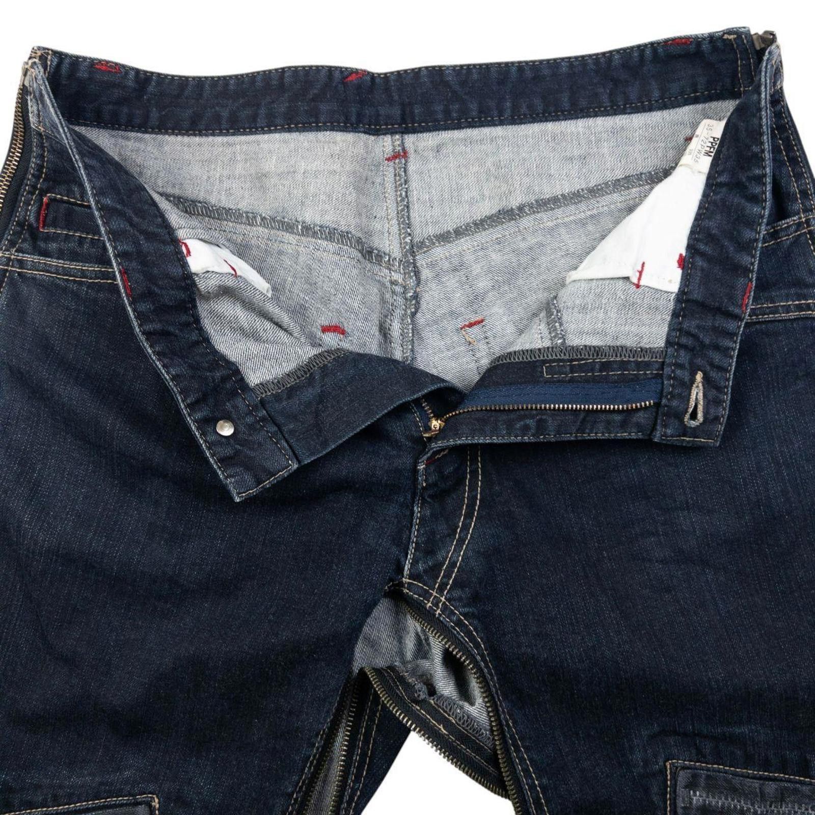 Other Vintage PPFM Full Zip Denim Shorts Size W32 Size US 32 / EU 48 - 4 Thumbnail