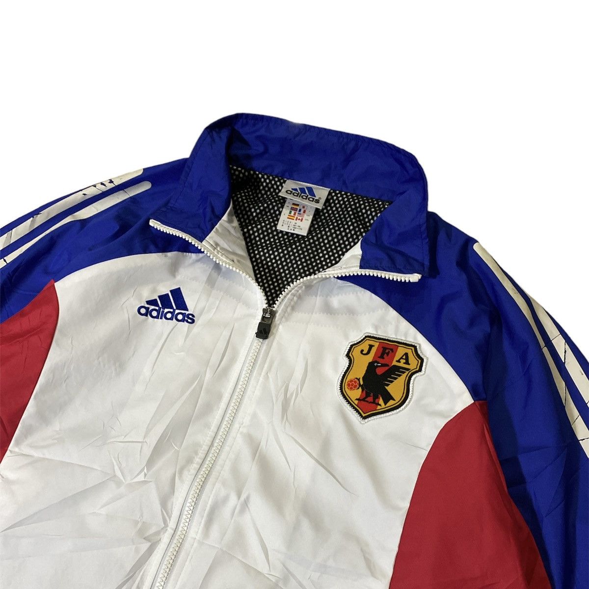 Adidas 2002 Adidas Japan JFA Track Jacket Size US M / EU 48-50 / 2 - 10 Thumbnail