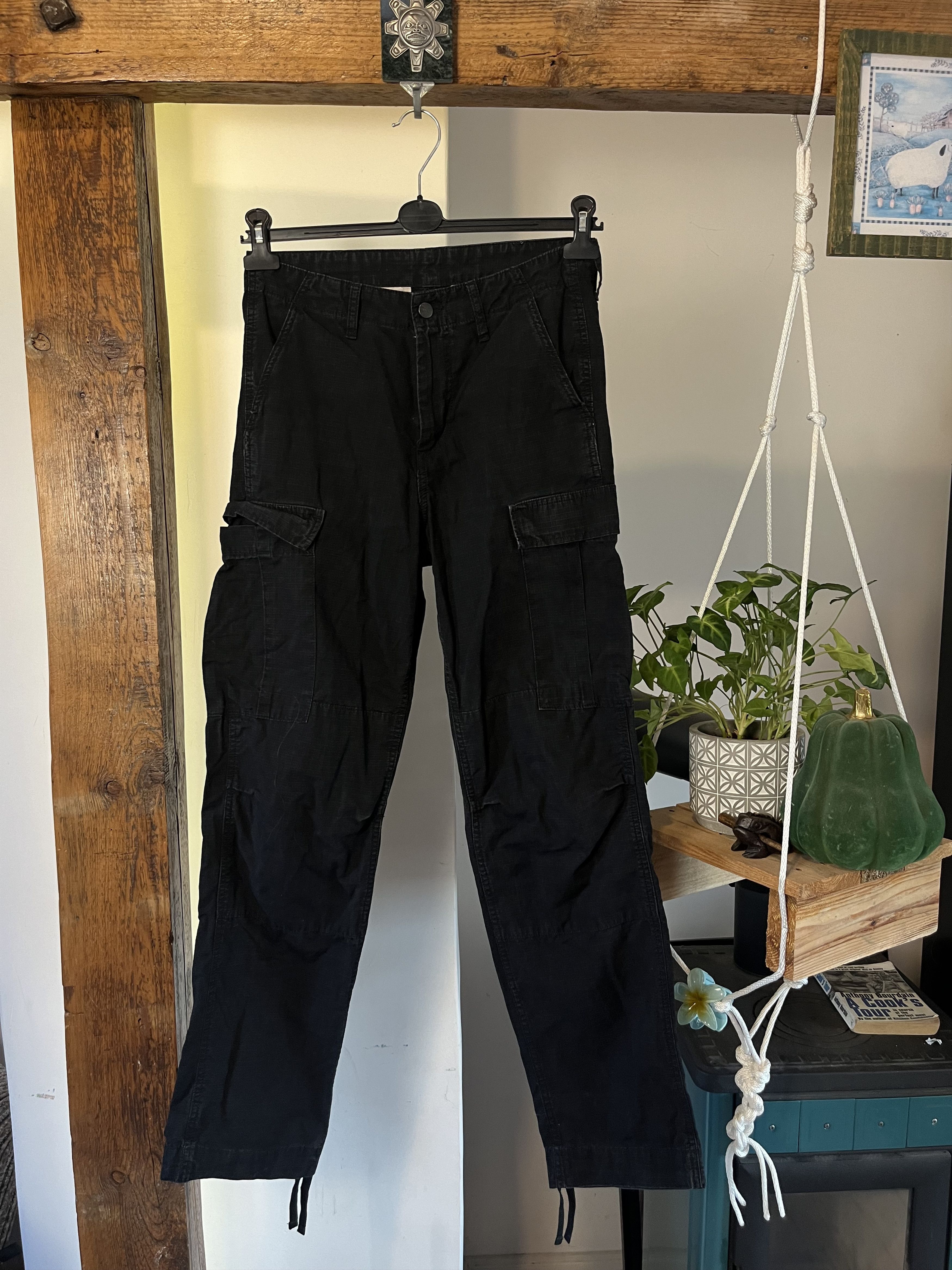 Carhartt × Vintage Vintage Carhartt Double Knee Cargo Pants 28x32 Size 30" / US 8 / IT 44 - 2 Thumbnail