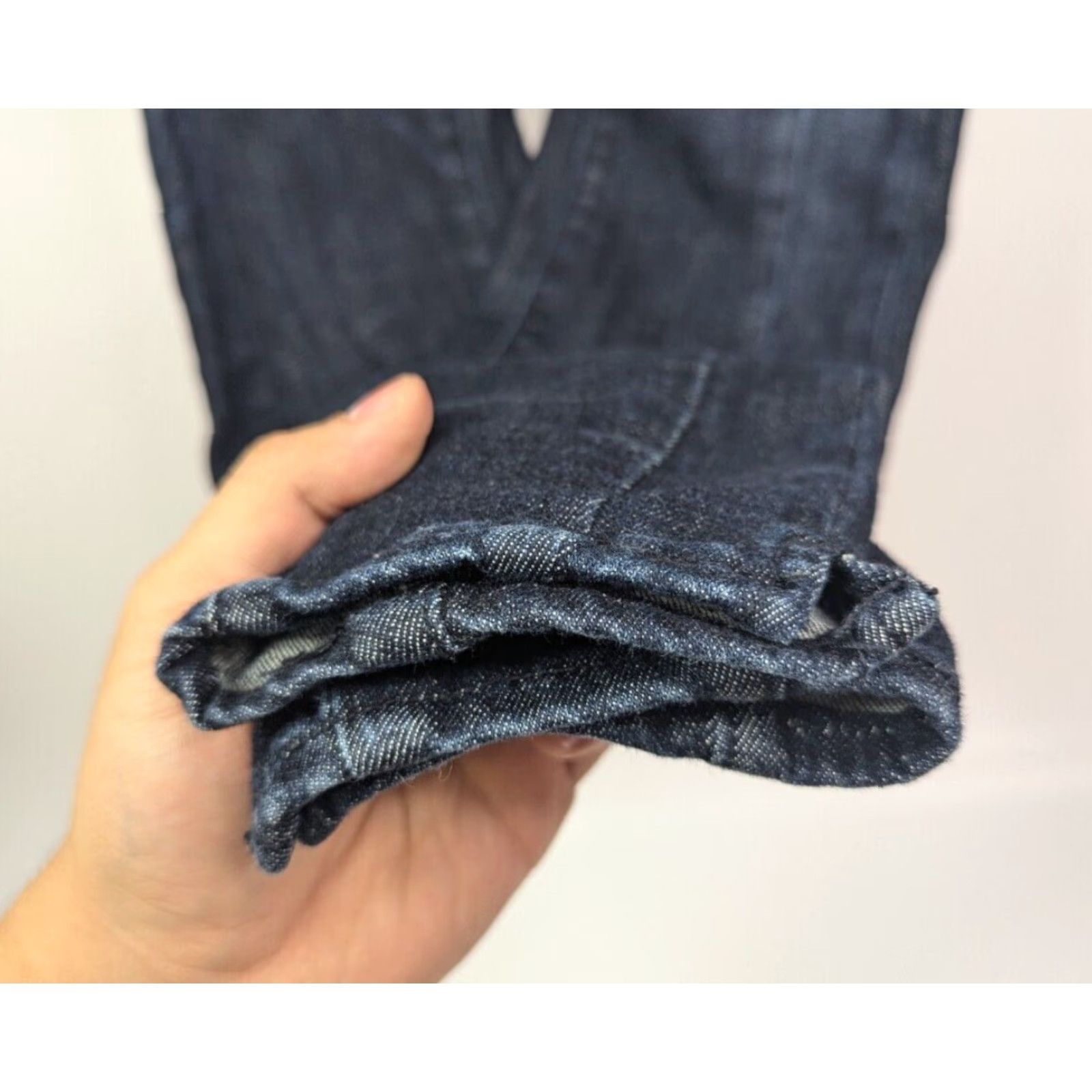 Vintage Pilcro Denim Legging Dark Wash Sz 27 High Rise Jeans Women Jegging Slim Cotton Blend Denim Blue 27 Size 27" / US 4 / IT 40 - 3 Thumbnail