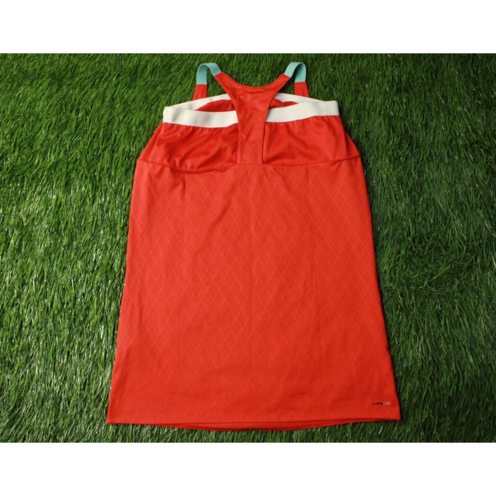 Adidas ADIDAS Tank Shirt Vest Women L Orange White 2011 X17817 Vintage? No Shirt Womens L Regular Size Large Size L / US 10 / IT 46 - 2 Thumbnail
