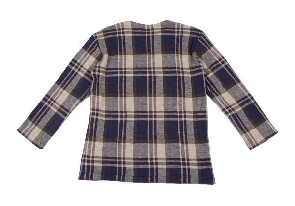 Yohji Yamamoto Yohji Yamamoto｜1990s Wool Blend Check Top Size US L / EU 52-54 / 3 - 6 Thumbnail