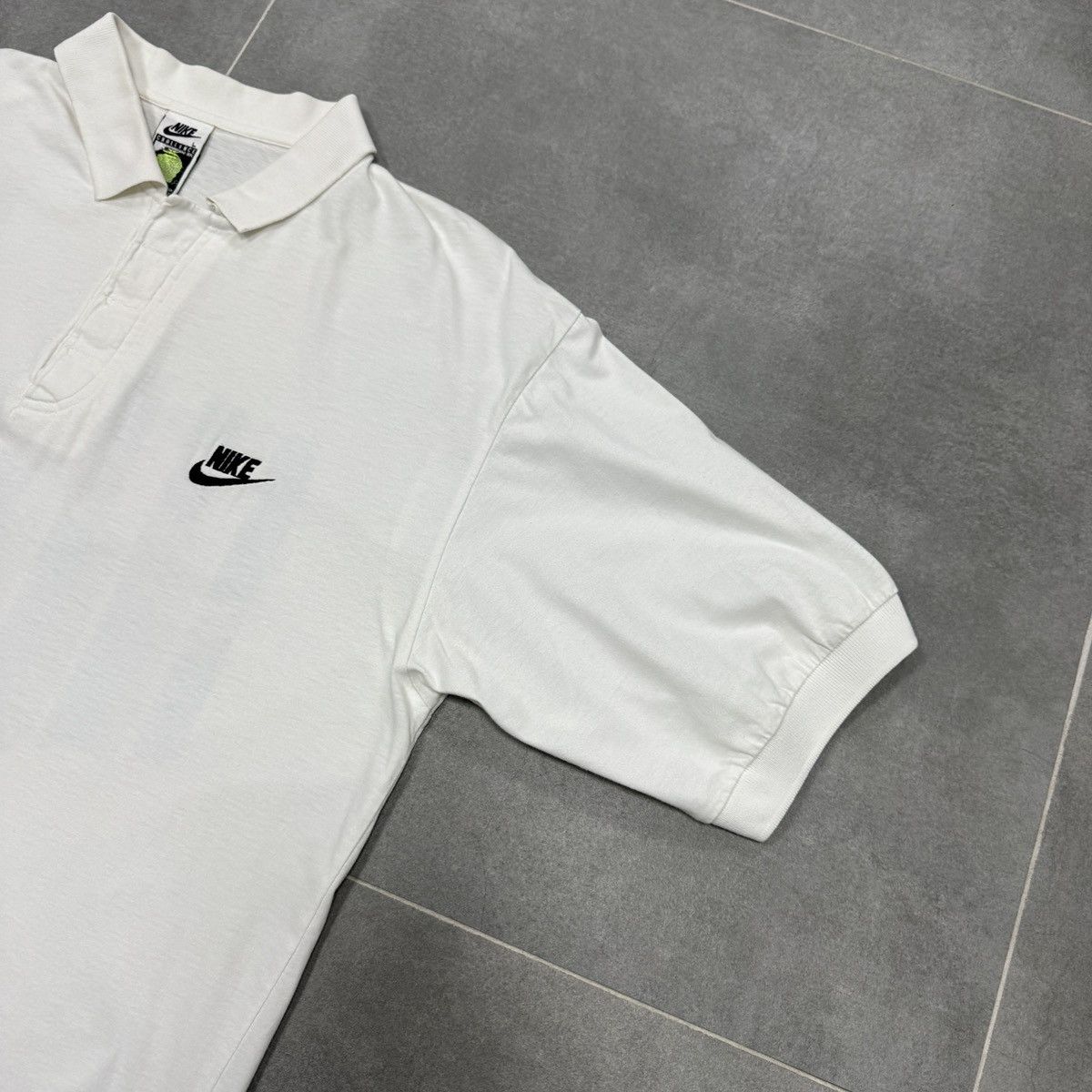 Nike × Vintage Vintage Nike Challenge Court Agassi Tennis Polo Shirt Size L Size US L / EU 52-54 / 3 - 6 Thumbnail