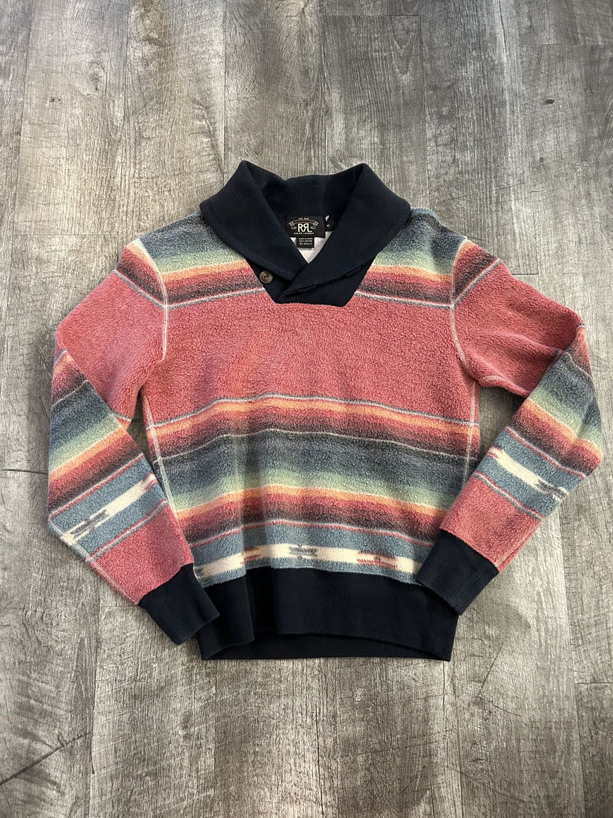 RRL Ralph Lauren Double RL Aztec Sweater SZ XS Size US XS / EU 42 / 0 - 1 Thumbnail