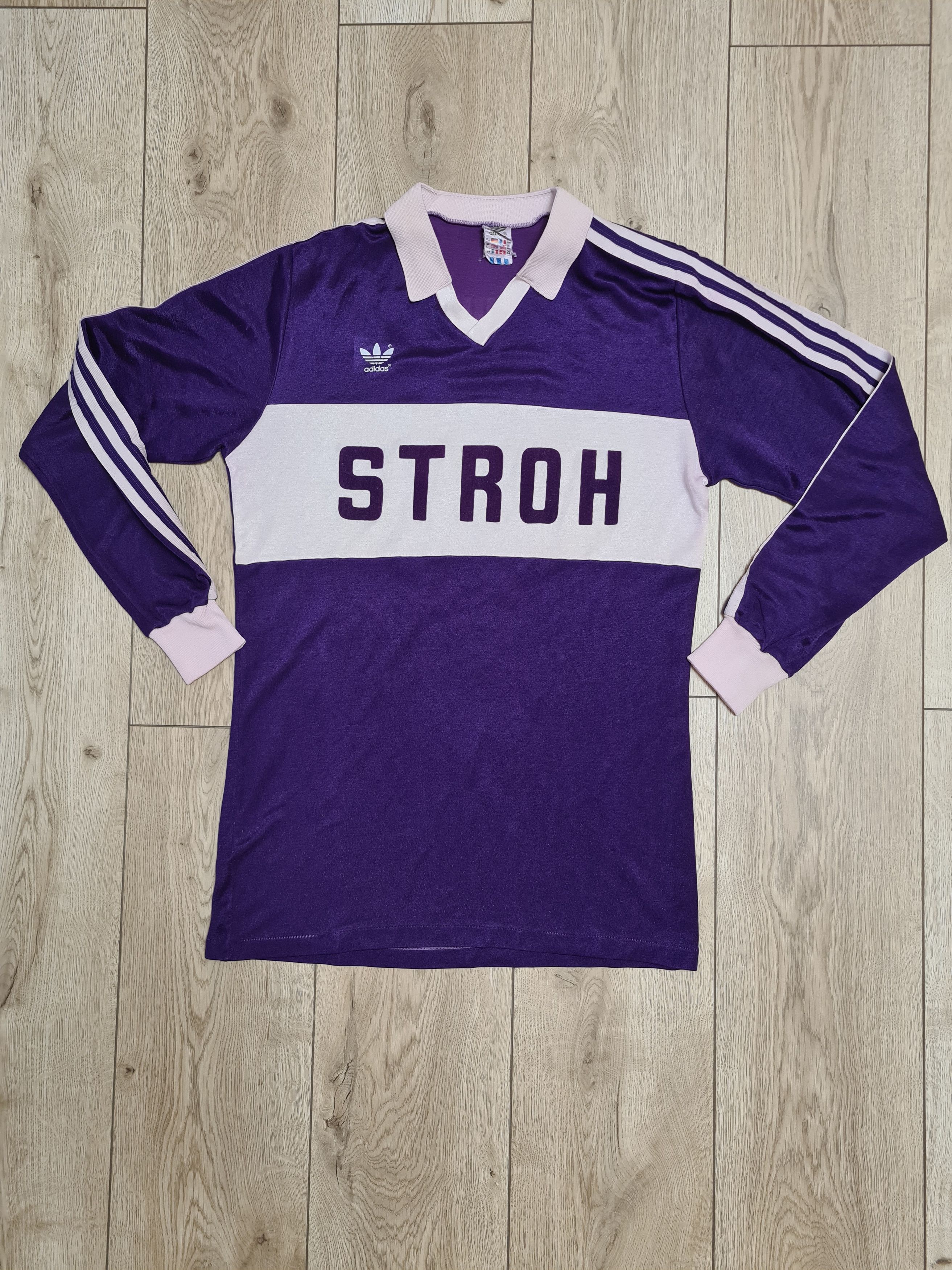 Adidas × Vintage ADIDAS VINTAGE WEST GERMANY FOOTBALL SHIRT LONG SLEEVES 80s Size US L / EU 52-54 / 3 - 1 Thumbnail