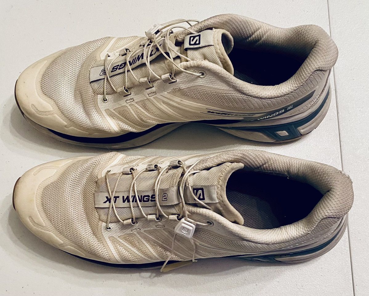 Salomon Salomon XT-Wings 2 Advanced 'Vanilla Ice Lunar Rock’ 12 US Size US 12 / EU 45 - 10 Thumbnail