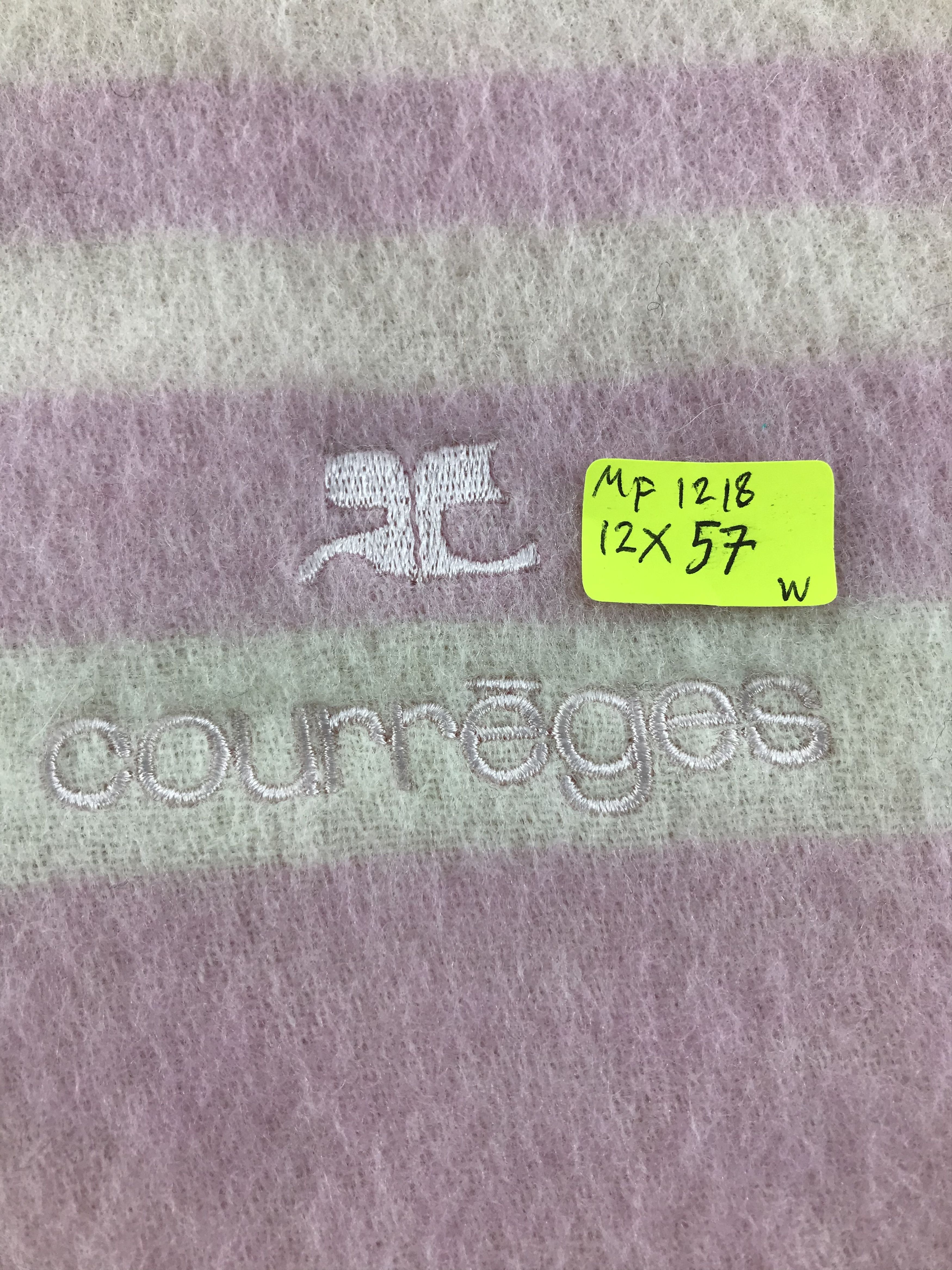 Courreges Vintage Courreges Scarf/Muffler/Neckwear MF1218 Size ONE SIZE - 4 Thumbnail