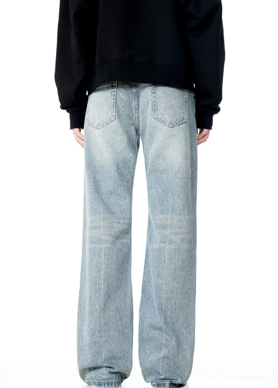 Japanese Brand × Jean American light blue washed high street bootcut jeans Size US 34 / EU 50 - 5 Thumbnail