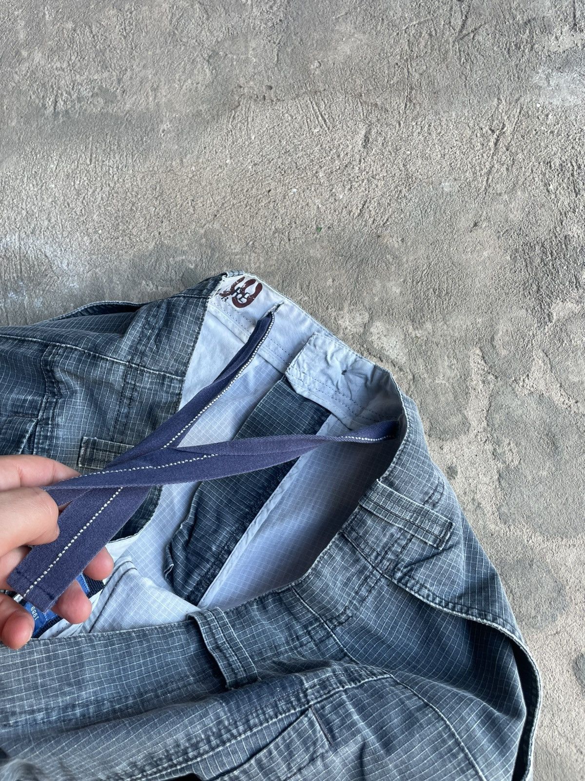 Japanese Brand × Vintage Vintage Japanese Faded Cargo Flared Pants Carhartt Style Size US 35 - 7 Thumbnail