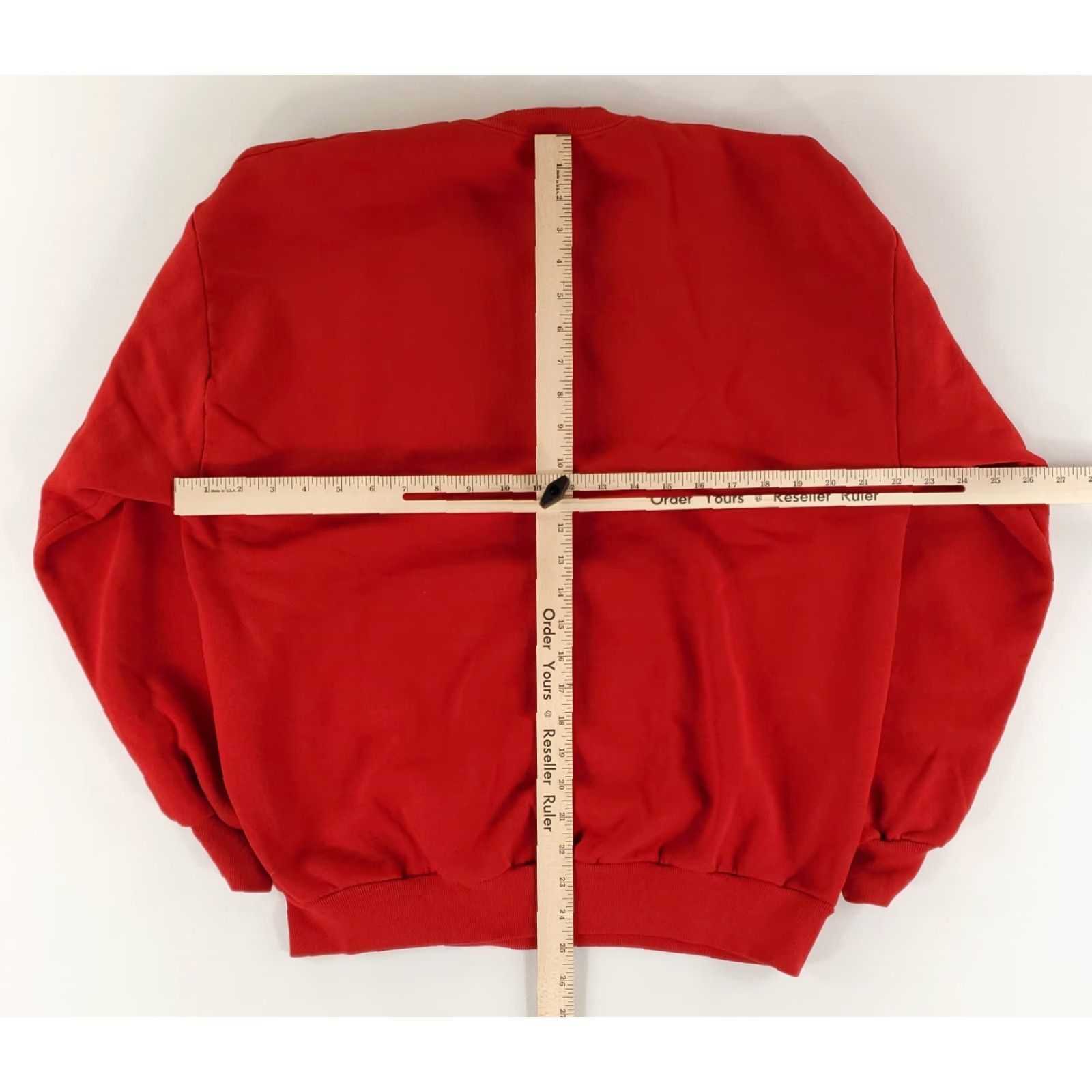 Jerzees VINTAGE Jerzees Sweatshirt Long Sleeve Made USA Red Mens XL Shirt Size US XL / EU 56 / 4 - 6 Thumbnail