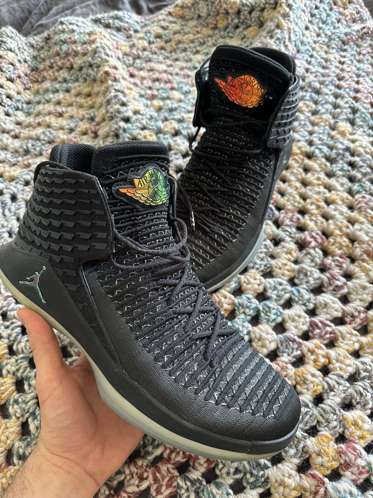 Black Cat 32s Jordans Black Cat Michael Jordan 32 Shoes Jordan 32