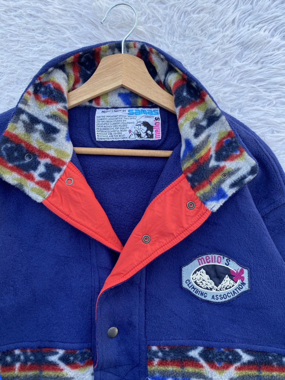 Polartec Rare Vintage Polartec Fleece Climbing Jacket Size US L / EU 52-54 / 3 - 8 Thumbnail