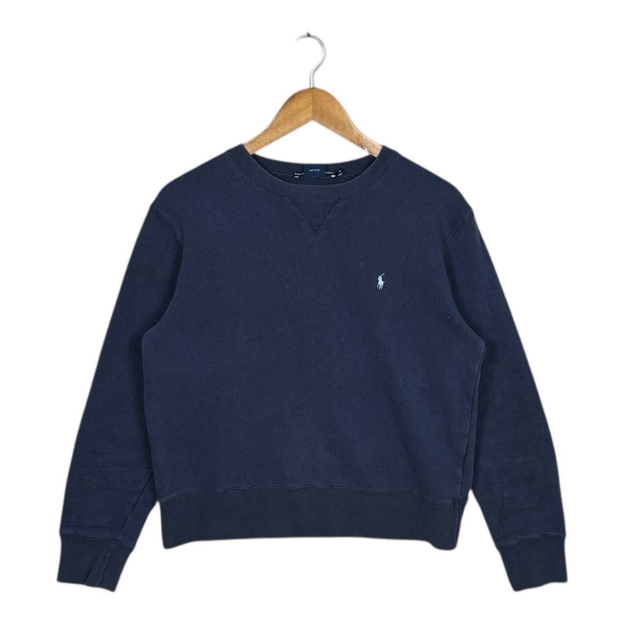 Polo Ralph Lauren 90s Ralph Lauren Sport Sweatshirt M Vintage Navy Streetwear Size US M / EU 48-50 / 2 - 1 Thumbnail