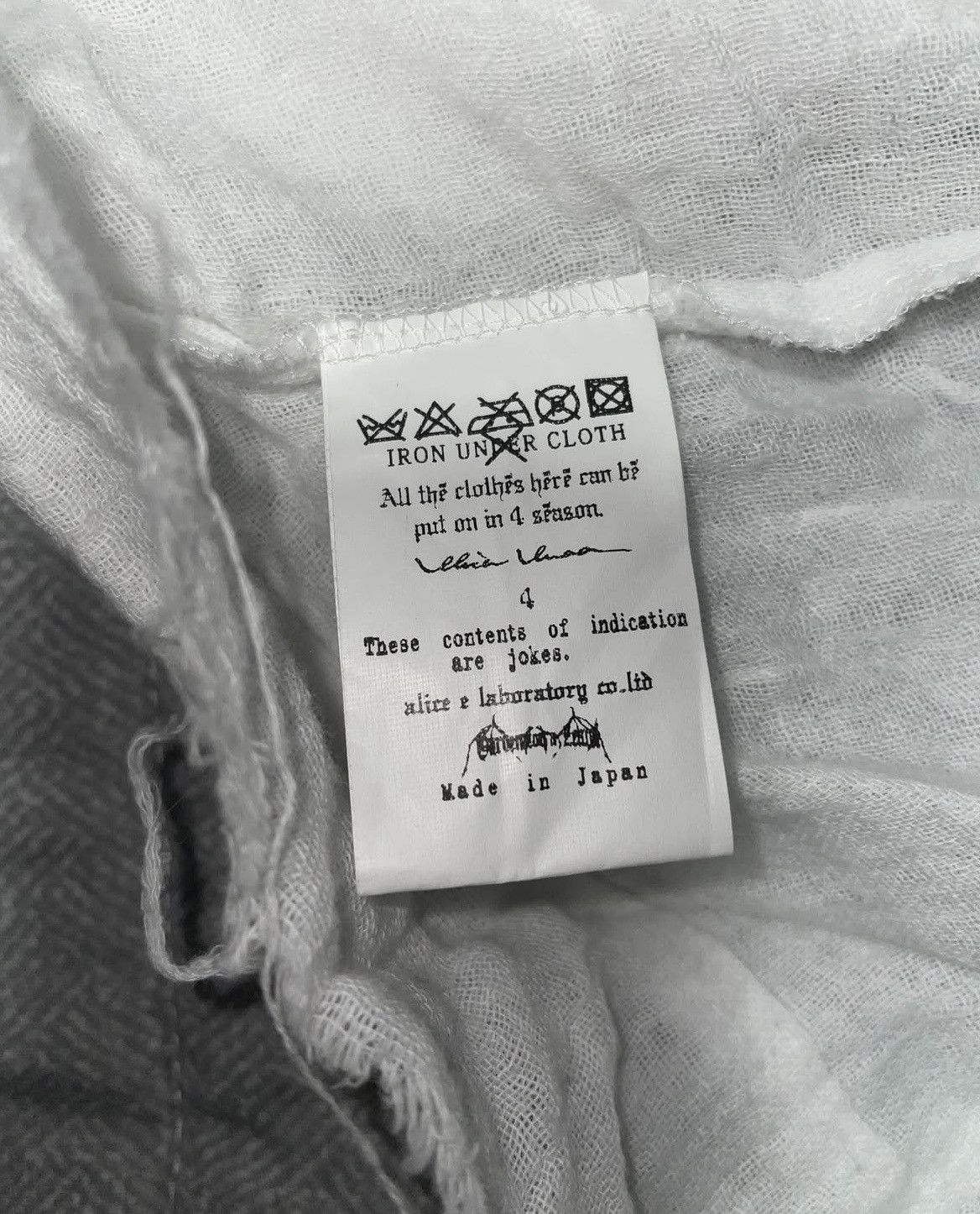Japanese Brand Alice auaa gauze muslin shirt Size US S / EU 44-46 / 1 - 4 Thumbnail