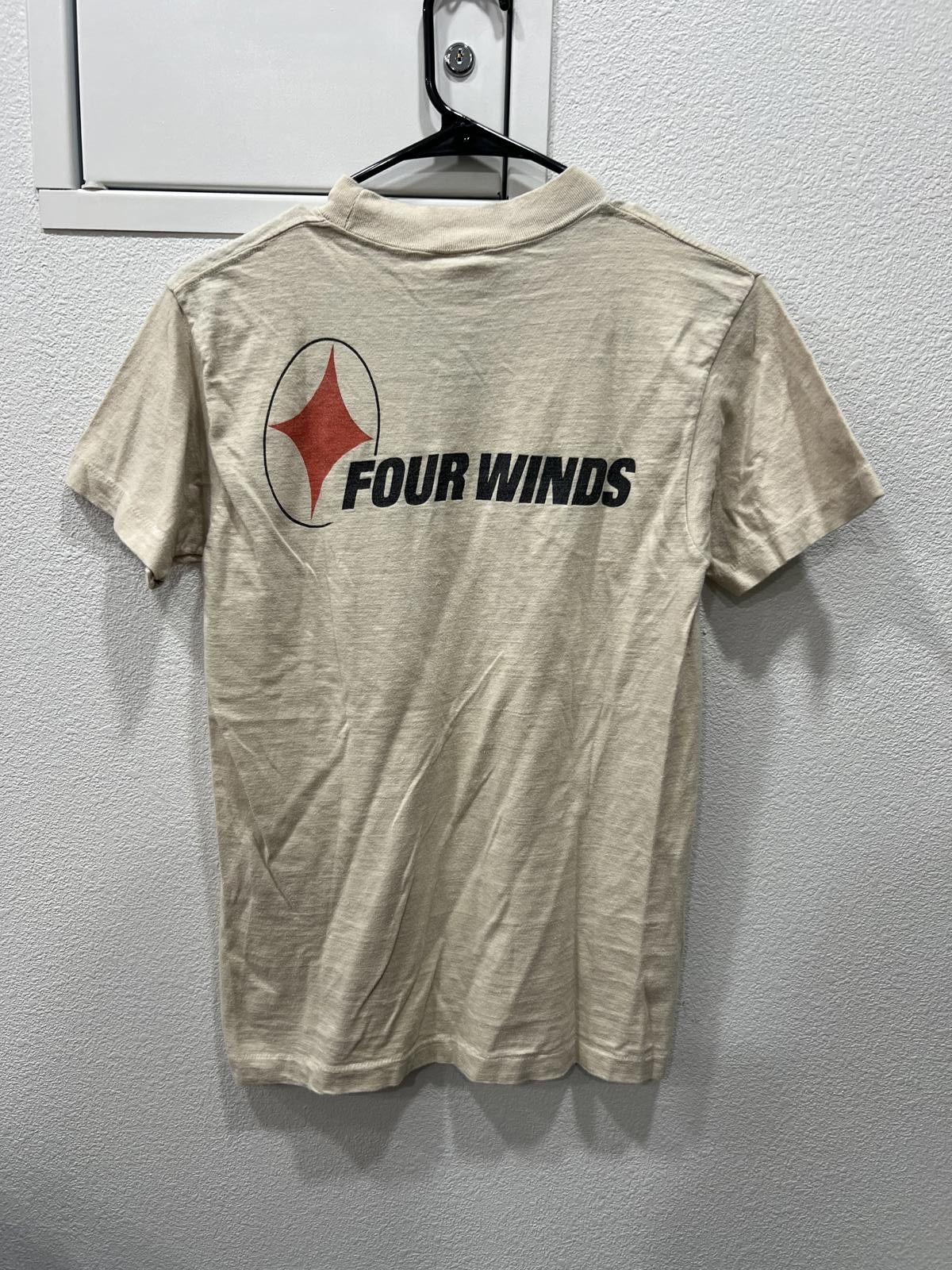 Anvil 60/70s Four Winds Selvedge Pocket Tee Size US S / EU 44-46 / 1 - 4 Thumbnail
