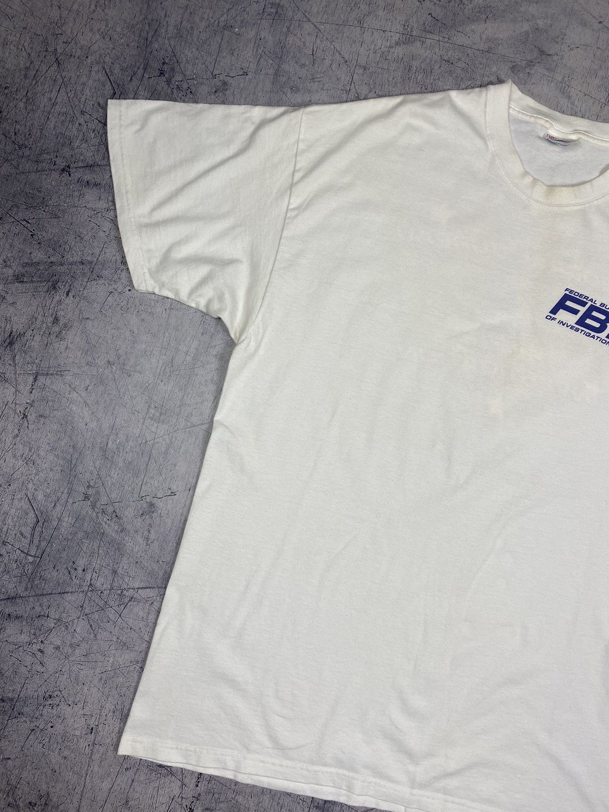 Vintage 1990s FBI Federal Bureau Investigation USA Tee