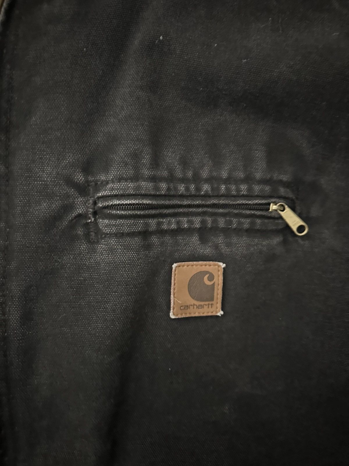 Carhartt × Vintage Vintage Black Carhartt Jacket Size US XXL / EU 58 / 5 - 4 Thumbnail