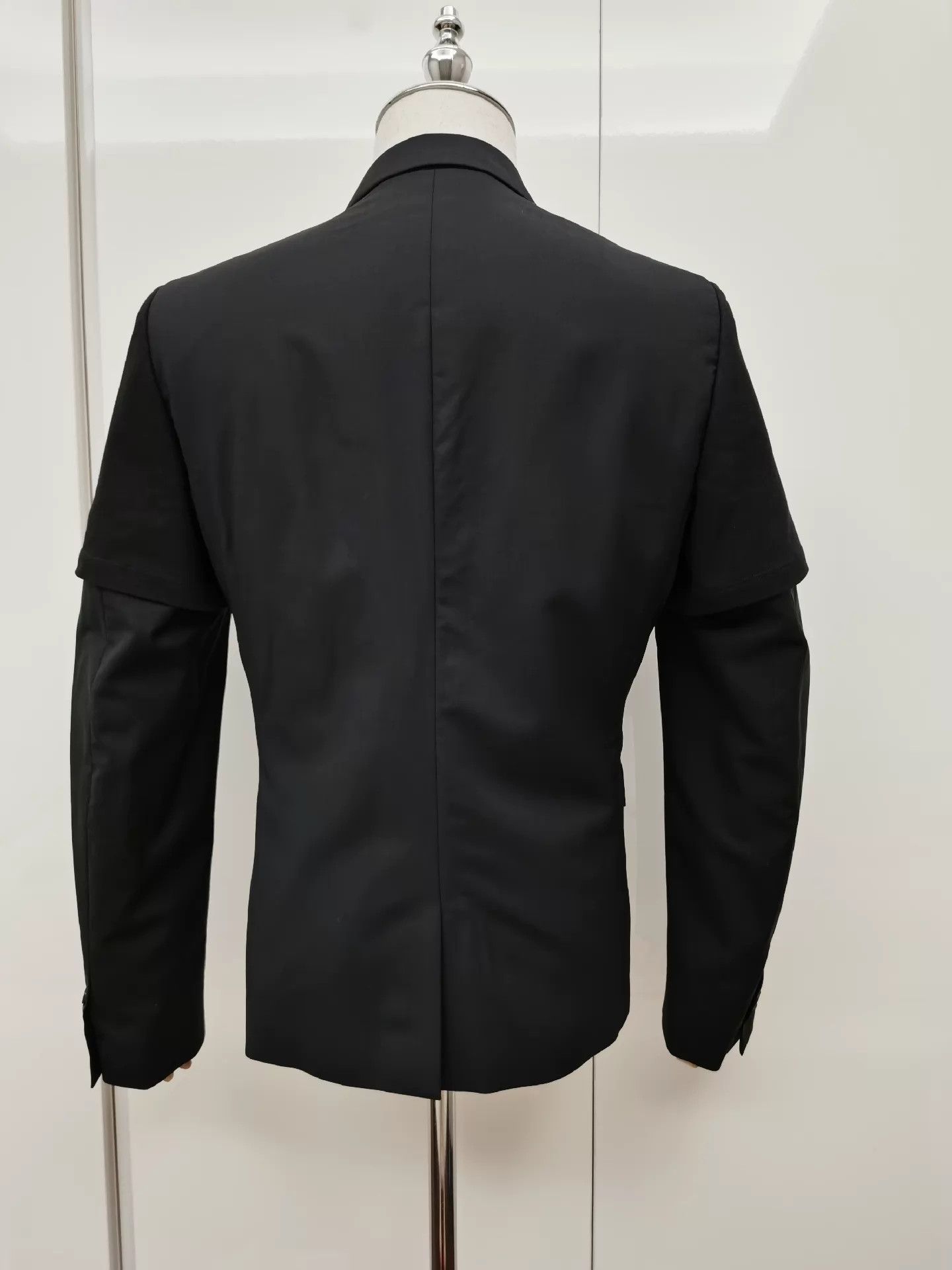 Other krisvanassche black design suit jacket ex-Dior 48 Size 48R - 5 Thumbnail