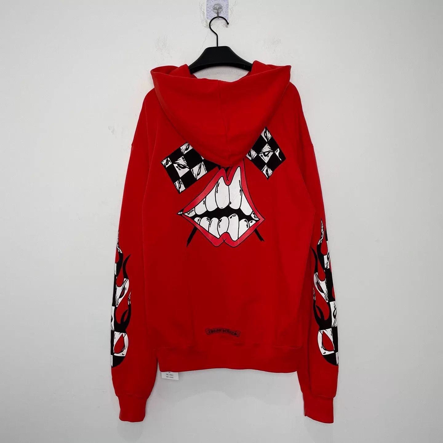Chrome Hearts Chrome Hearts Matty Boy Red Horseshoe Lips Hoodie M Size US M / EU 48-50 / 2 - 2 Thumbnail