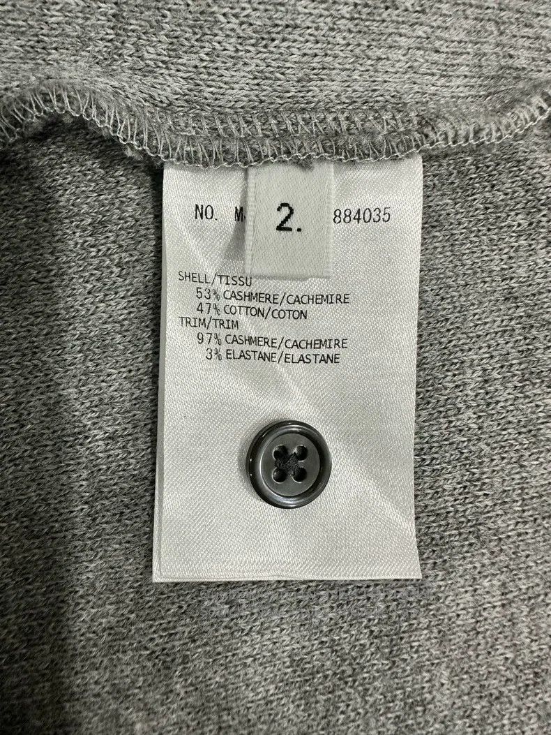 Thom Browne Thom Browne Gray Cashmere Hoodie Size US M / EU 48-50 / 2 - 5 Thumbnail