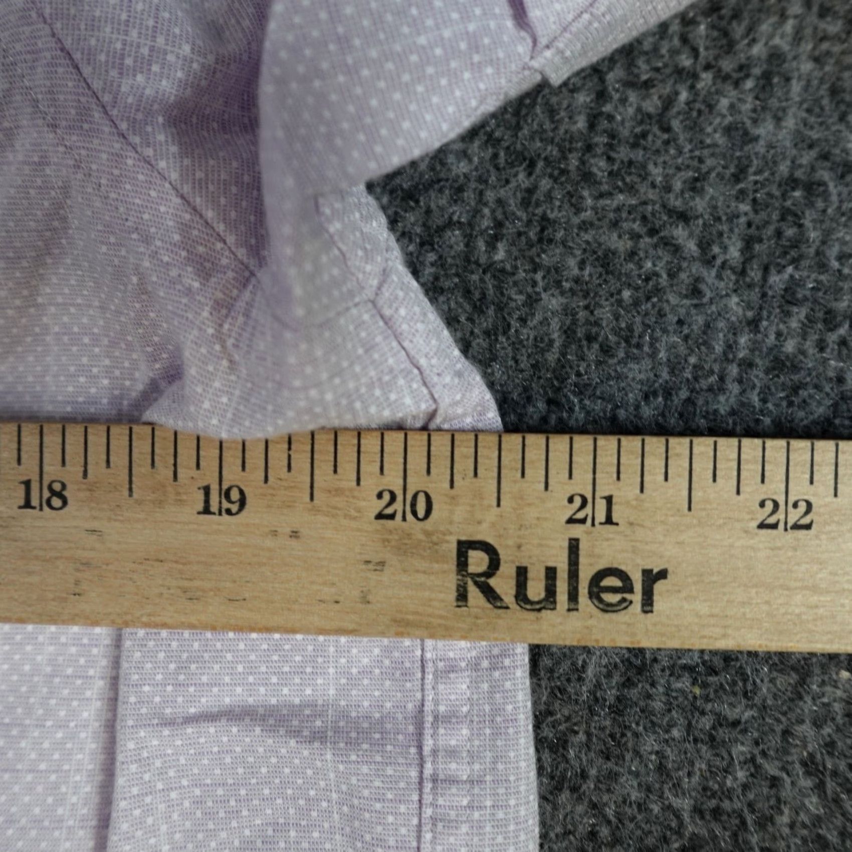 Ted Baker Ted Baker Mens Shirt L Purple Solid Short Sleeve Button-Up Collared Cotton Size US L / EU 52-54 / 3 - 7 Thumbnail