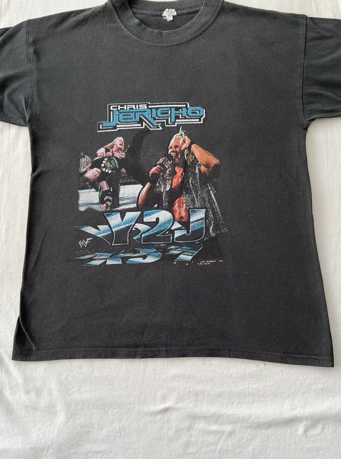 WWE Vintage 2000s Chris Jericho Y2J WWE Black T-shirt Size US S / EU 44-46 / 1 - 5 Thumbnail