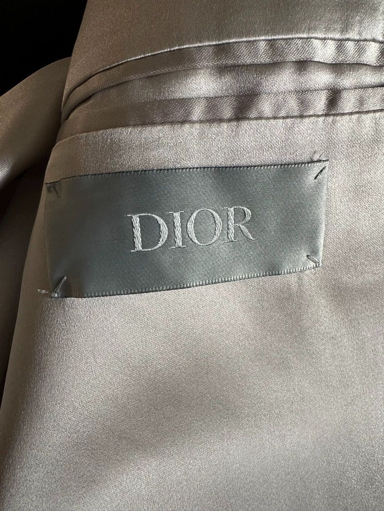 Dior Dior Men's catwalk haze blue streamer suit 2502-Nextarrow Size 48R - 5 Thumbnail