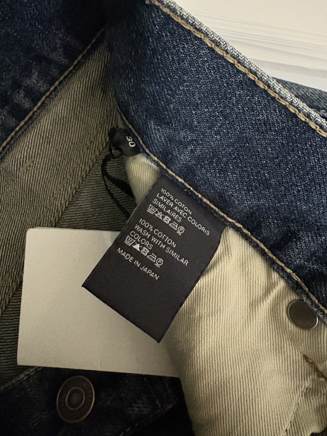 Celine Celine Marco Jeans in DARK UNION Flared Denim Size US 30 / EU 46 - 6 Thumbnail
