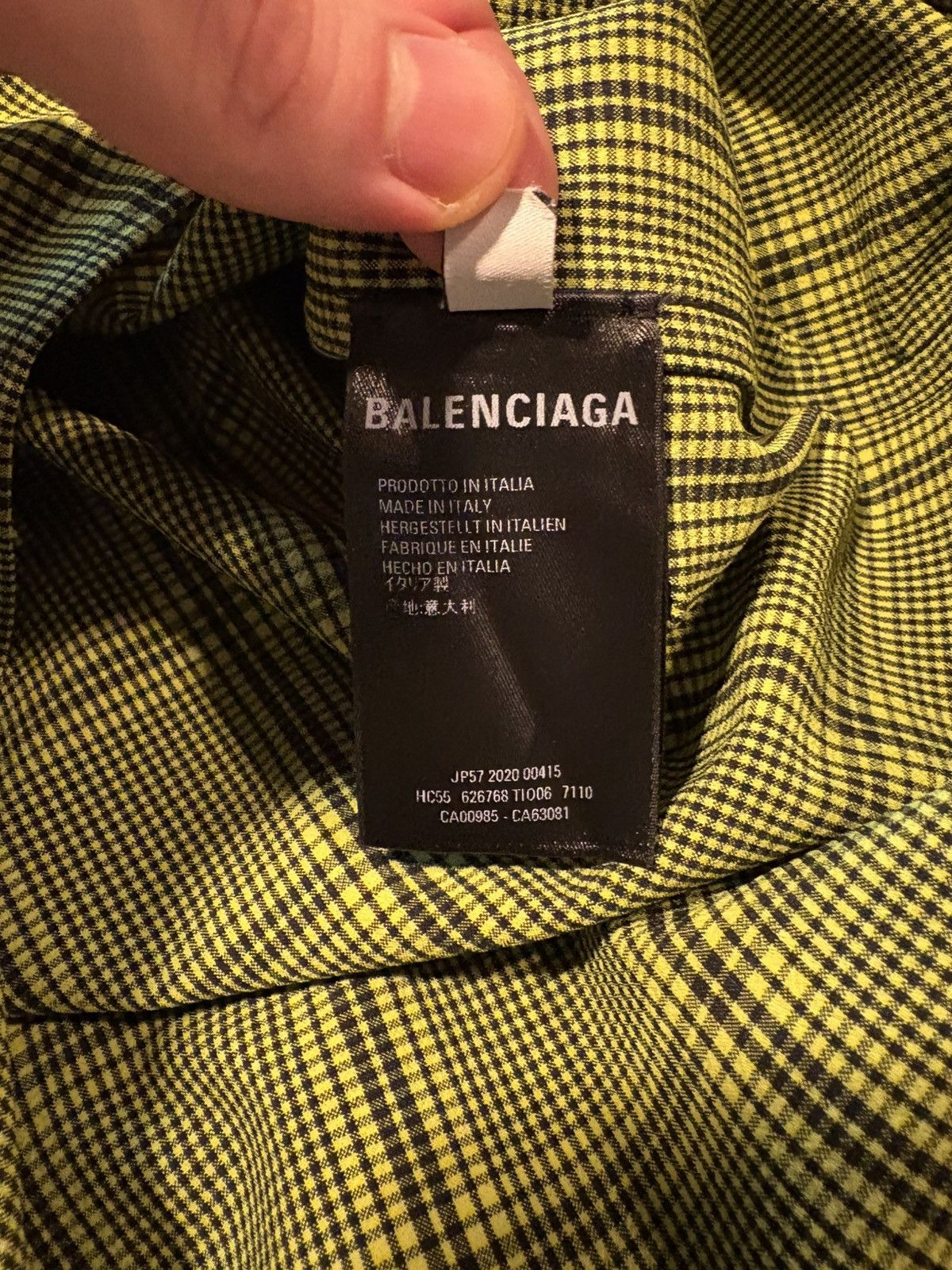 Balenciaga Balenciaga oversize shirt. Size US M / EU 48-50 / 2 - 13 Thumbnail