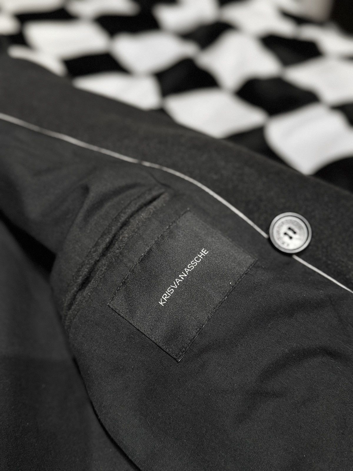 Kris Van Assche HEAVY PEACOAT CHARCOAL GRAY JACKET COAT Size US M / EU 48-50 / 2 - 5 Thumbnail