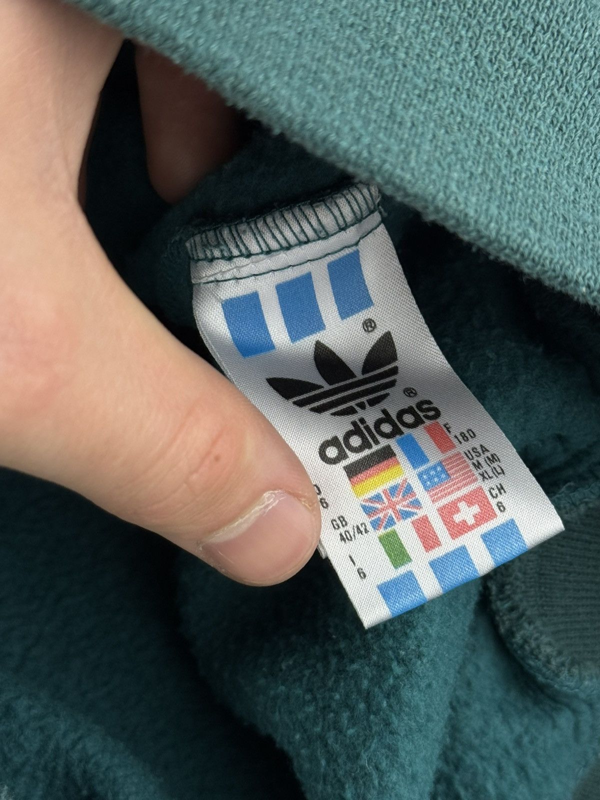 Adidas Vintage 90s Adidas Explosive Reaction Windbreaker Jacket Size US M / EU 48-50 / 2 - 12 Thumbnail