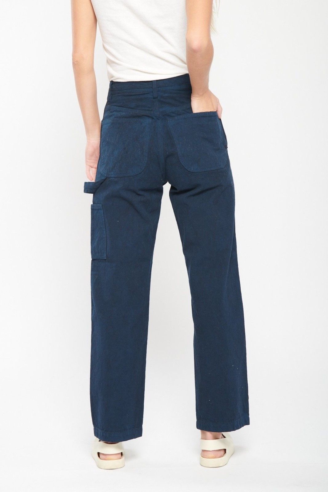 Ron Herman RHLA Navy Blue Work Pants Size 25" / US 0 / IT 36 - 13 Thumbnail