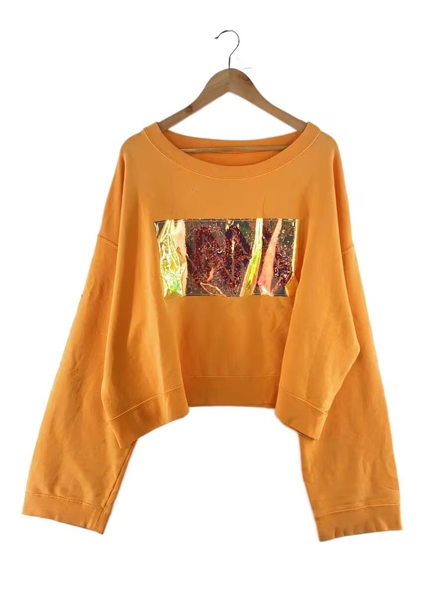 Maison Margiela Cropped Boxy Sweatshirt Size US S / EU 44-46 / 1 - 1 Thumbnail