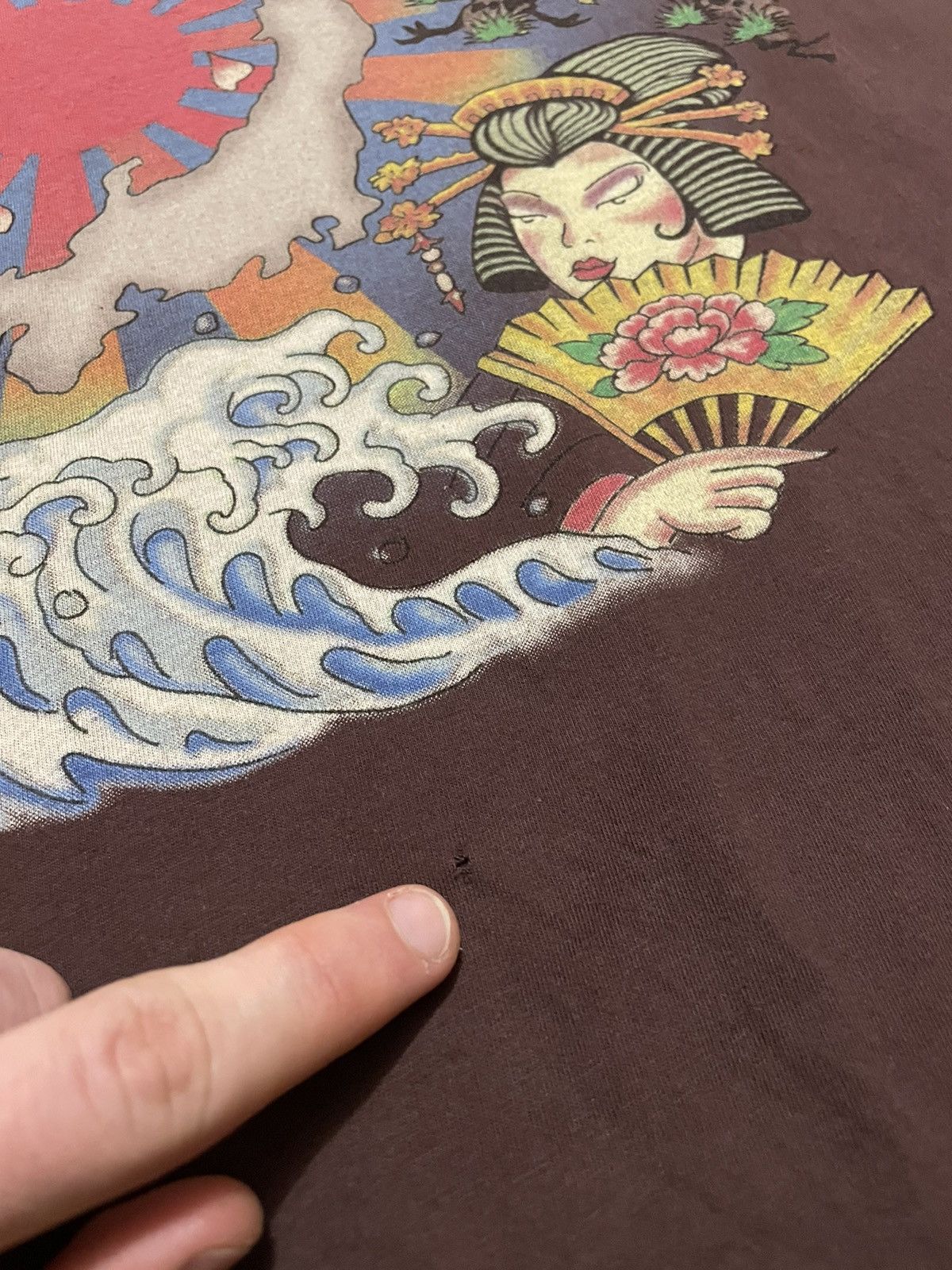 Ed Hardy × Vintage Vintage Ed Hardy Japan Style T-Shirt Y2K Size US L / EU 52-54 / 3 - 9 Thumbnail