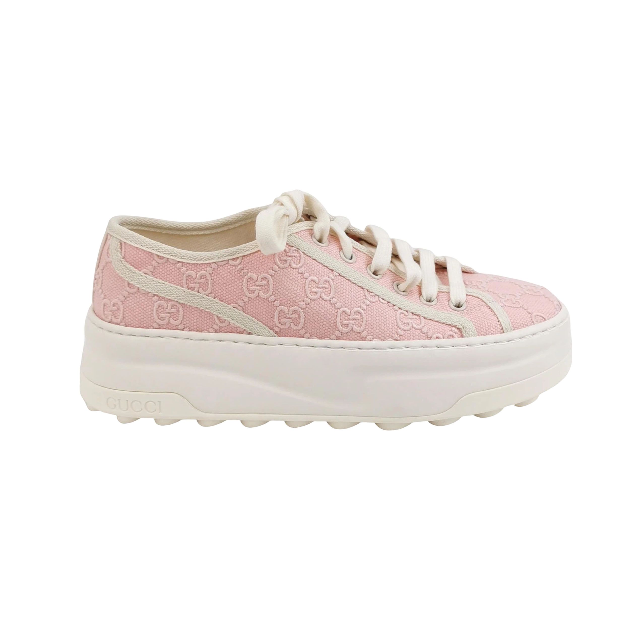 Gucci Gucci Women 7-5 Lowtop Sneakers Size US 7.5 / IT 37.5 - 1 Thumbnail