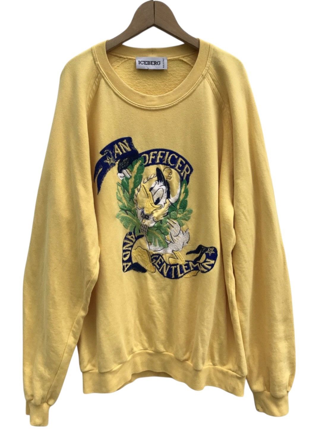 Iceberg Iceberg Sweatshirt Embroidery Made in Italy Sweater Size US M / EU 48-50 / 2 - 1 Thumbnail