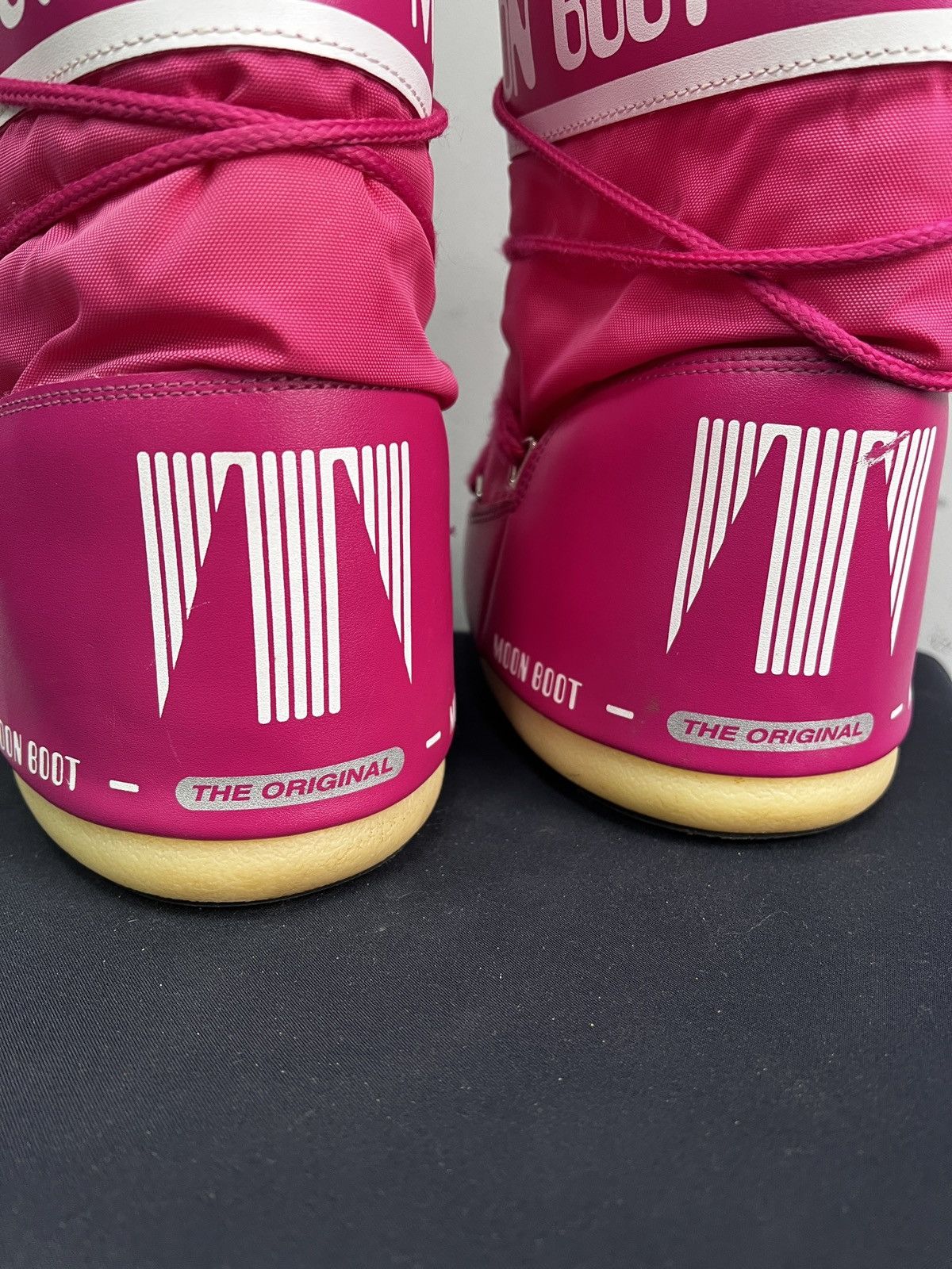 Moon Boot Pink Moon Boots Winter Classic Boots Balanciaga Style Y2K Size US 6 / IT 36 - 6 Thumbnail