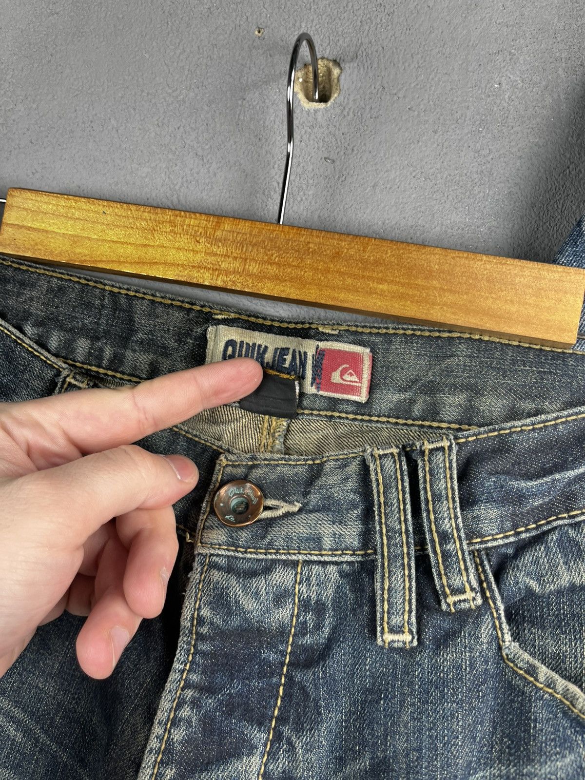 Quiksilver Quiksilver denim pants vintage 90s Size US 33 - 9 Thumbnail
