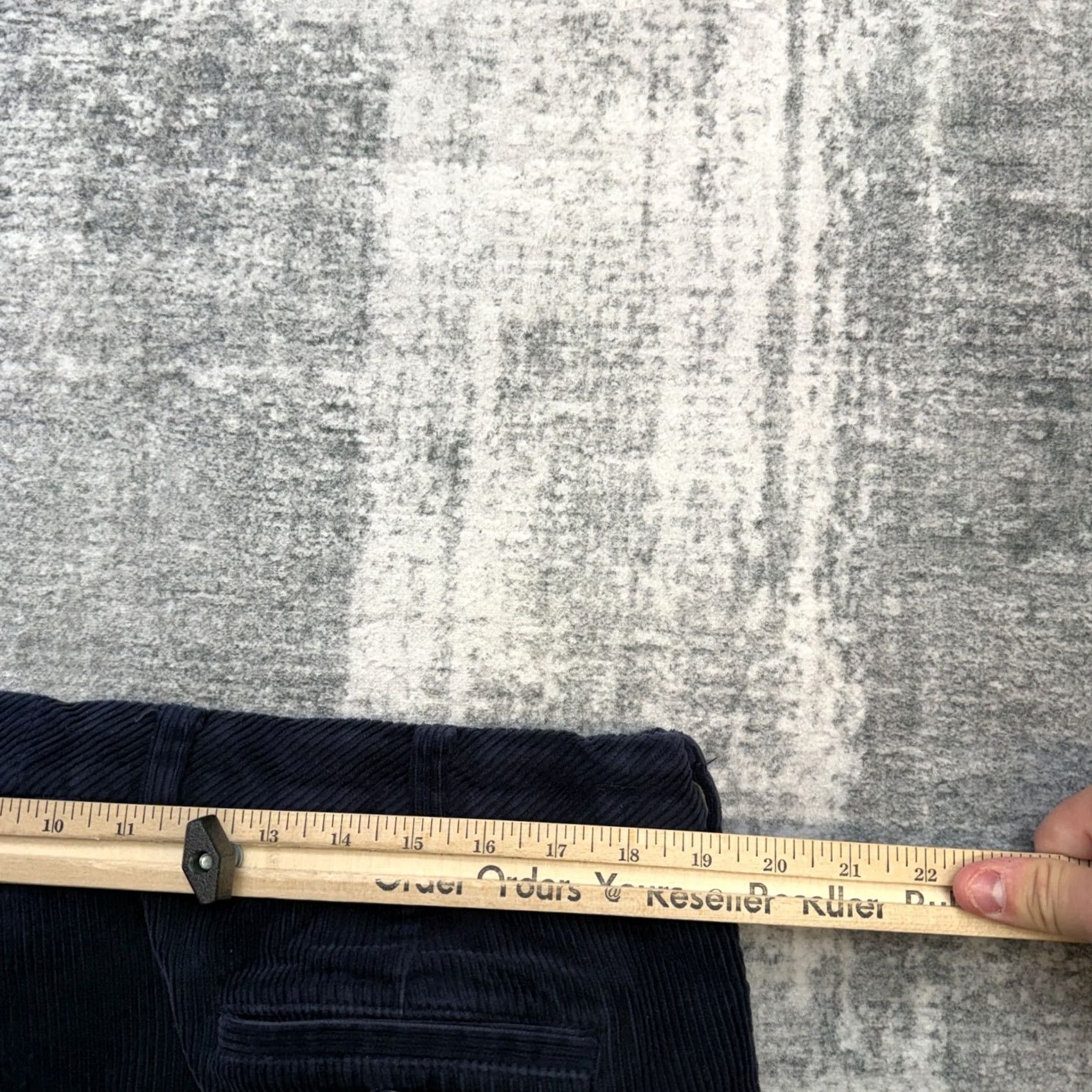 Brooks Brothers Brooks Brothers Corduroy Pants Mens 40x32 Navy Clark Fit Wide Wale Trouser Pants Mens Regular Inseam 30in Cotton Spandex Blue Classic Chino Styling Size US 40 / EU 56 - 5 Thumbnail