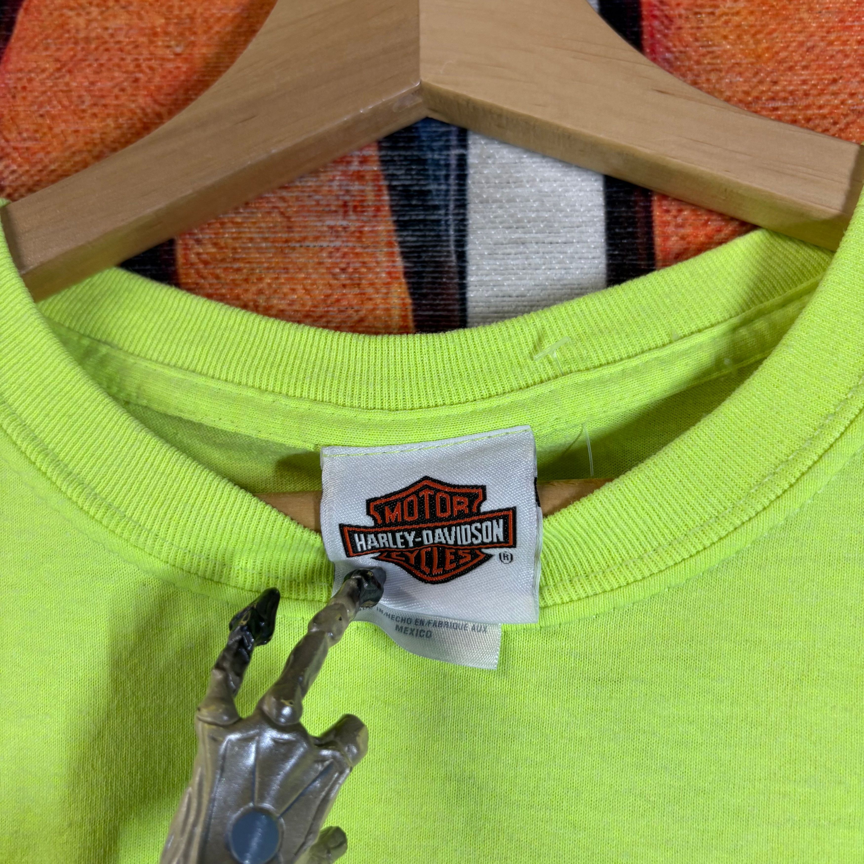 Harley Davidson Y2K Harley-Davidson " Can You See Me Now Stafford,Texas" Tee Size US L / EU 52-54 / 3 - 2 Thumbnail