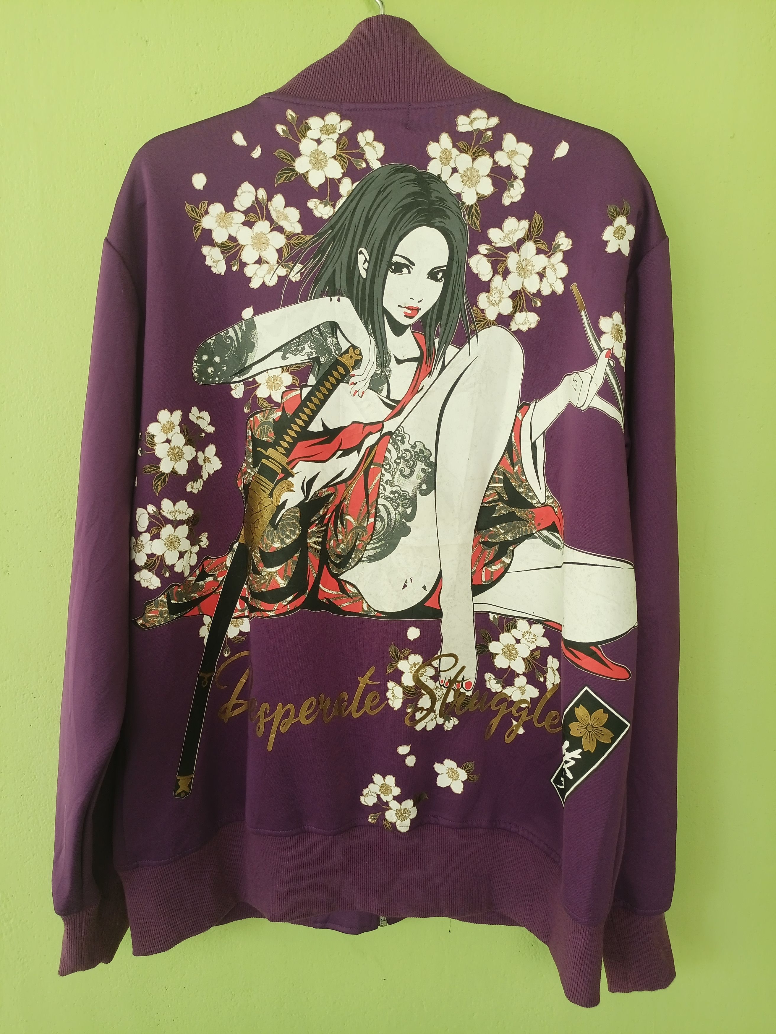 Japanese Brand DIVINE RETRIBUTION Desperate Struggle Battou Musume Girl Size US XL / EU 56 / 4 - 6 Thumbnail
