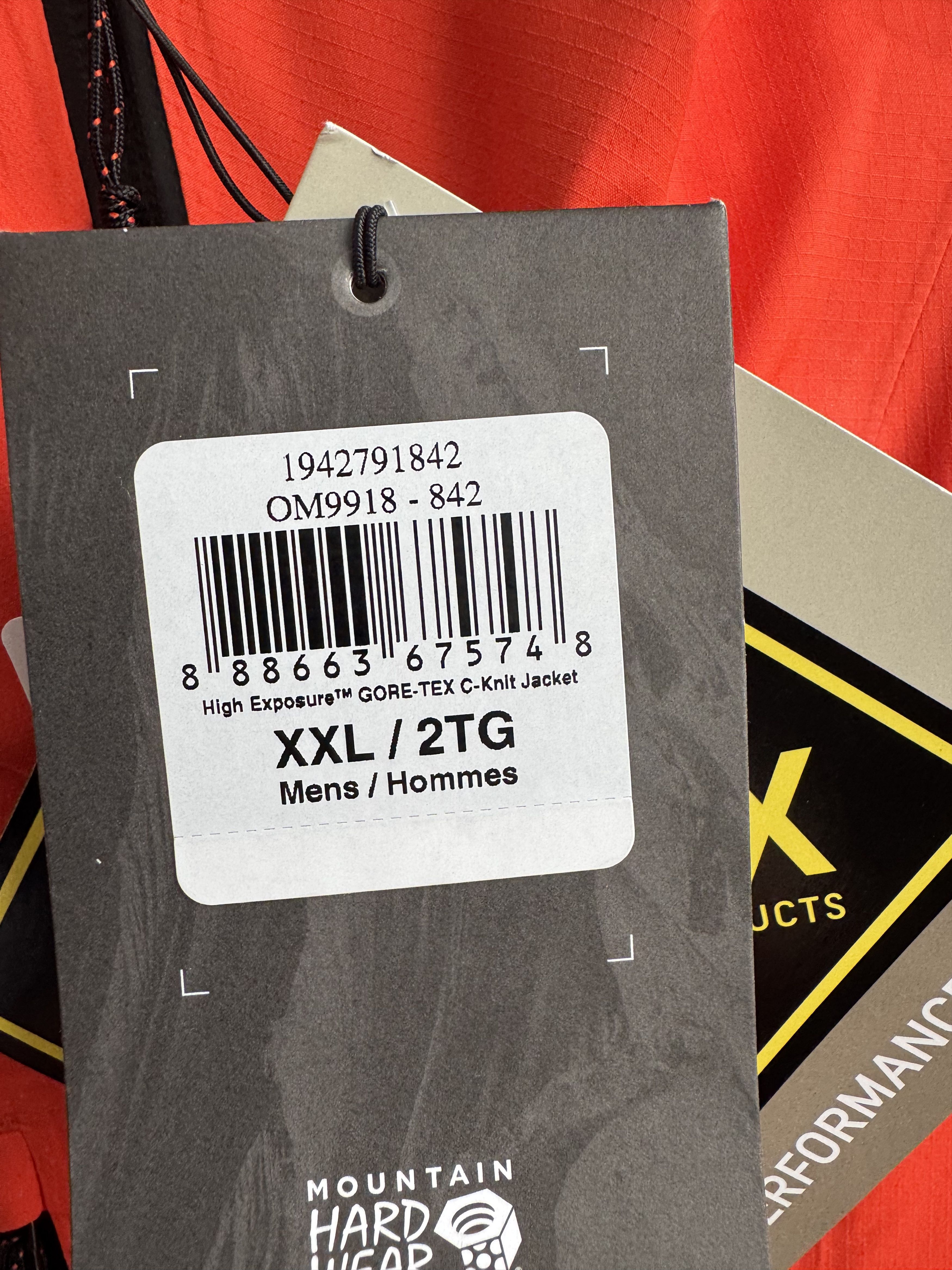 Mountain Hardwear Montain Hardwear High Exposure Gore Tex C knit Jacket XXL Size US XXL / EU 58 / 5 - 6 Thumbnail