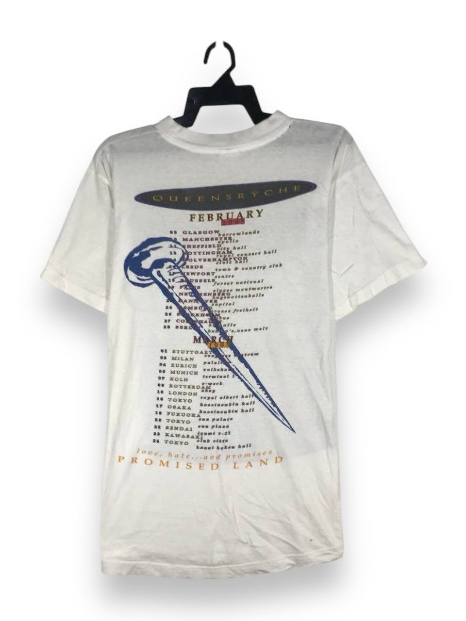 Band Tees × Vintage Vintage 1995 Queensryche promised land tour Size US L / EU 52-54 / 3 - 6 Thumbnail