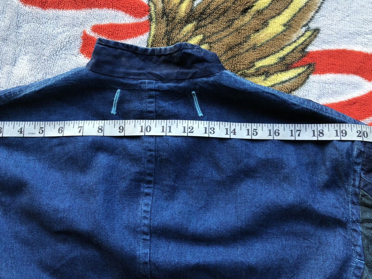 Issey Miyake Fall Winter 1993's Issey Miyake Chambre Denim Jacket Size US L / EU 52-54 / 3 - 14 Thumbnail