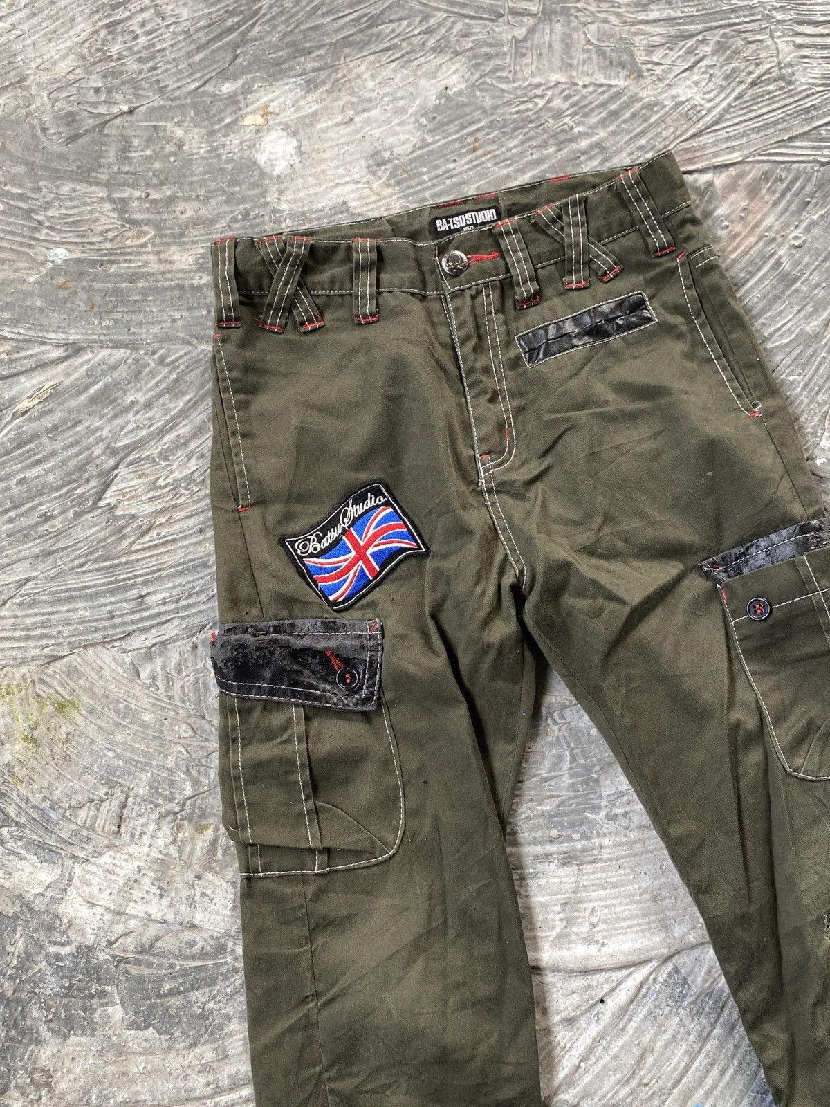 Japanese Brand 💥SALE💥 BA-Tsu Studio Cargo Pant XST Limited Size US 29 - 5 Thumbnail